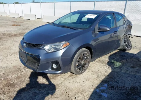 2015 Toyota Corolla S Premium from USA, damaged, VIN 2T1BURHE2FC472412